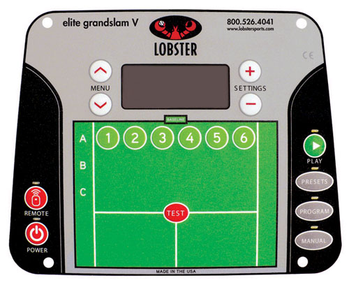 Grandslam V Control Panel