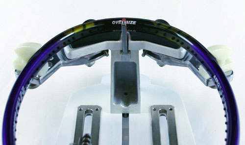 Stable head mounting for Eagnas stringing machines