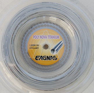 Eagnas Poly Nova Titanium 16 Tennis string
