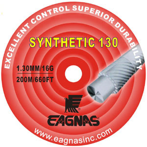 Eagnas Synthetic 125 and 130 tennis strings